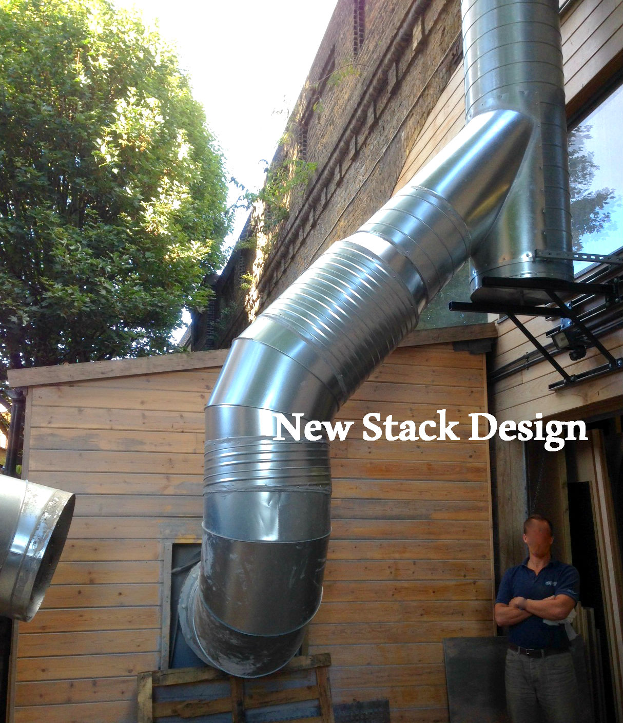 Roiller Design Stack Stack Monitoring & Design – River Woodwork, London | R&B Industrial Project